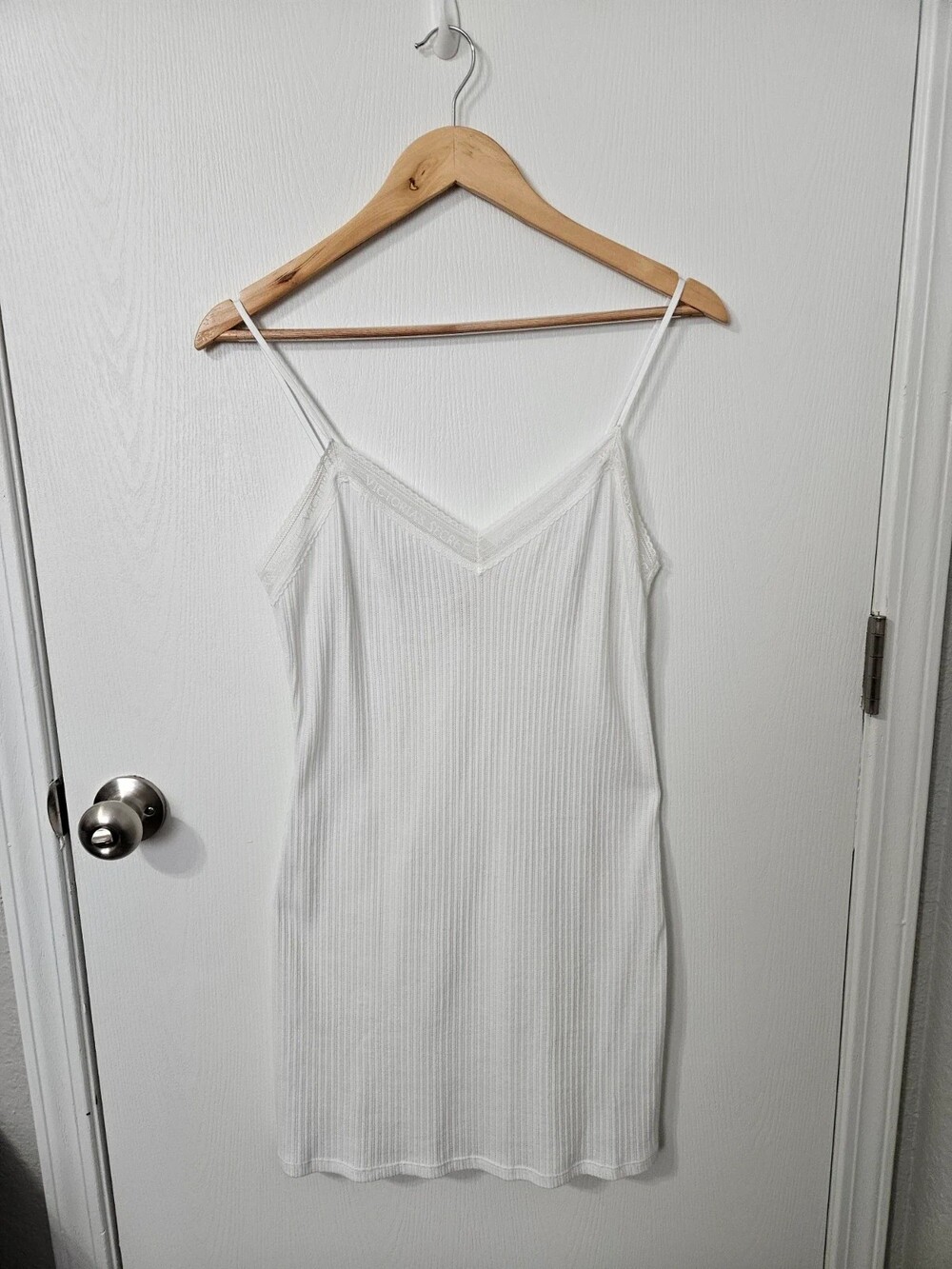 Victoria Secret White Lace slip dress